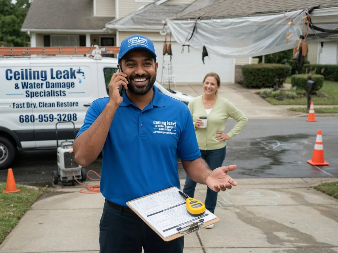 Ceiling Leak Cleanup Kevil, KY FAQs